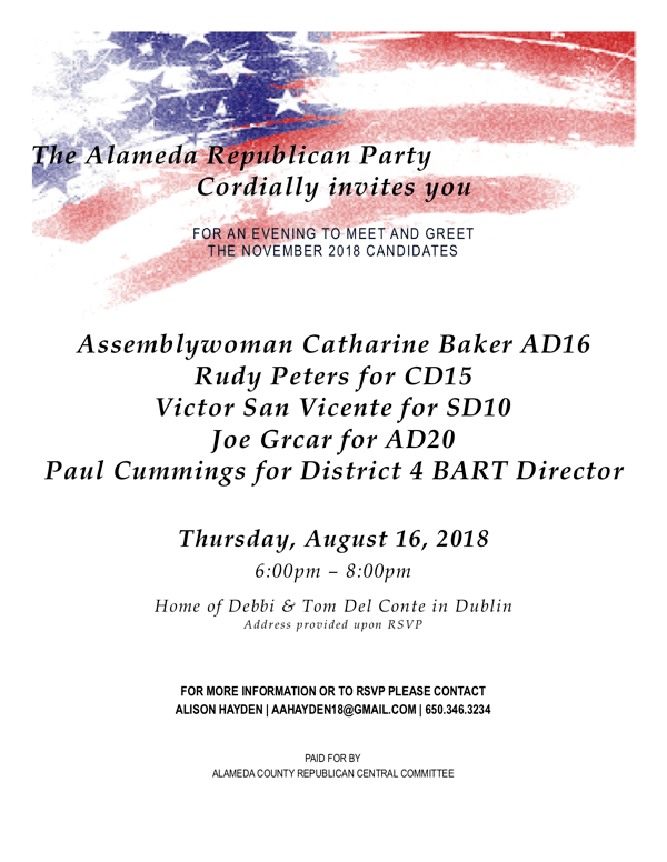 Meet and Greet Your Local Candidates