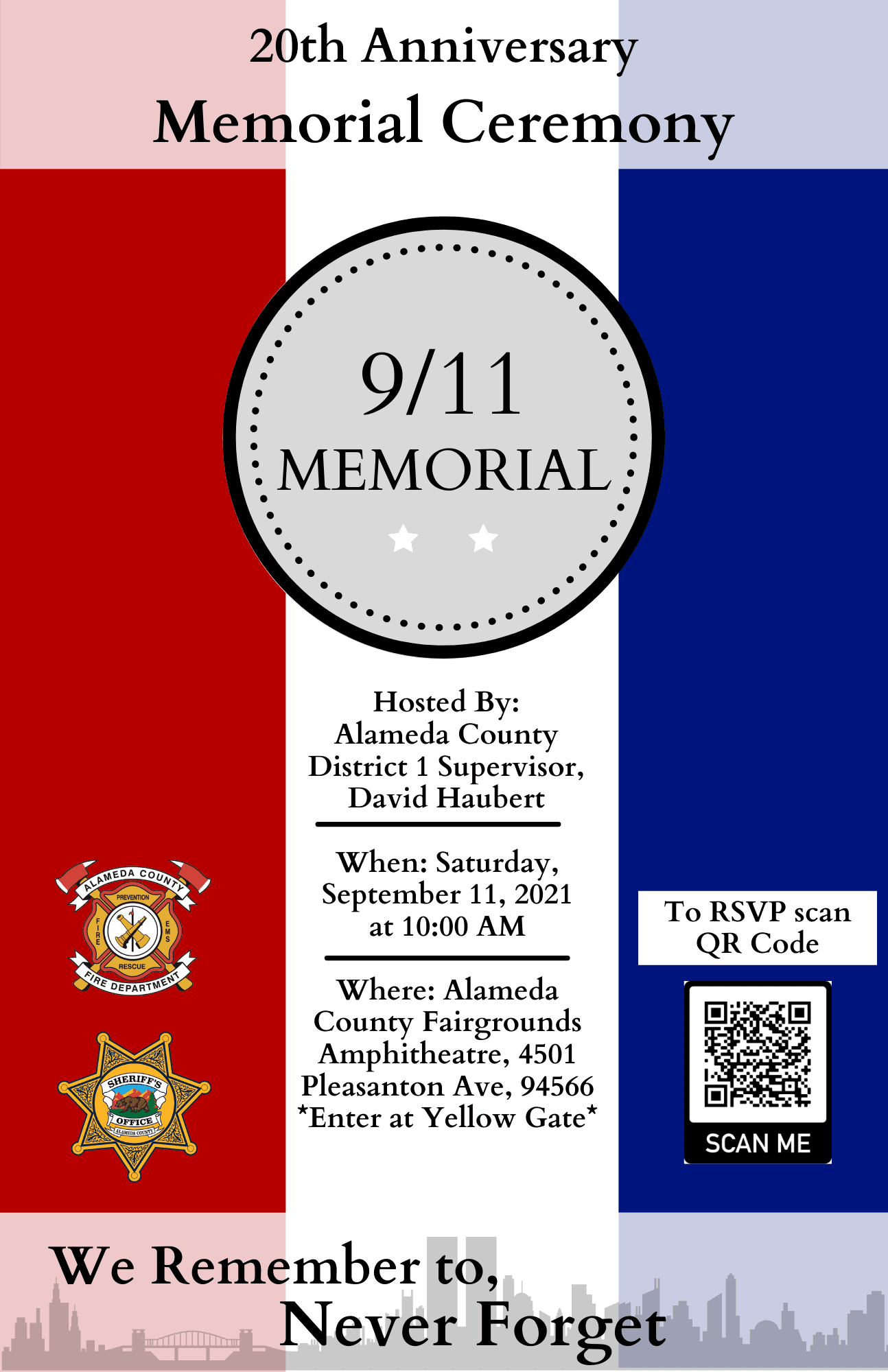 Twenty Year Memorial for 9/11