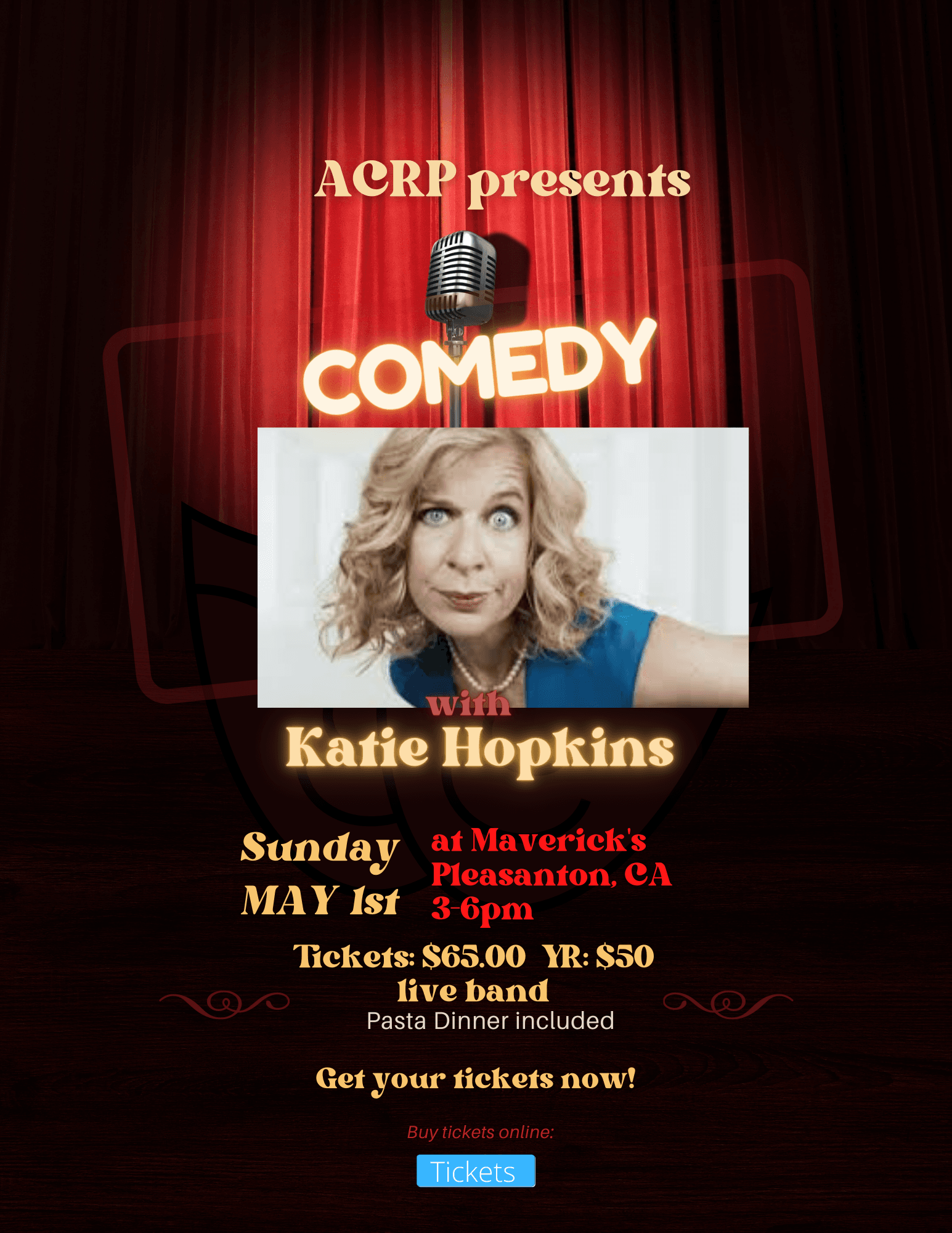 ACRP Comedy With Katie Hopkins