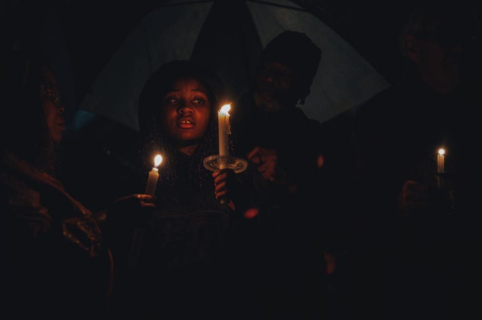 Candlelight Vigil for Charlie Kirk